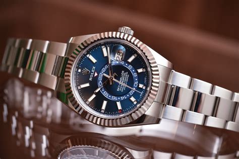 rolex sky dweller steel on wrist|Rolex Sky-Dweller prices.